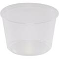 Fabri-Kal 9505102 PE 16 oz Clear Deli Container, 500PK 9505102  (PE)